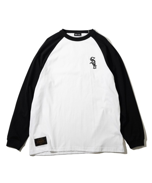 「Subciety」 長袖Tシャツ X-LARGE ネイビー メンズ_画像3