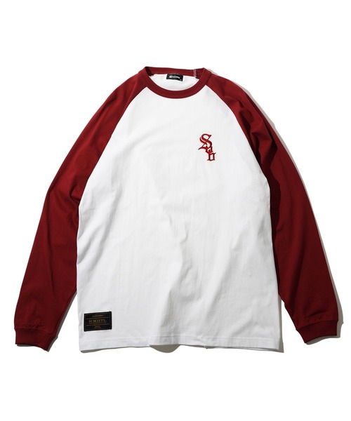 「Subciety」 長袖Tシャツ X-LARGE ネイビー メンズ_画像4