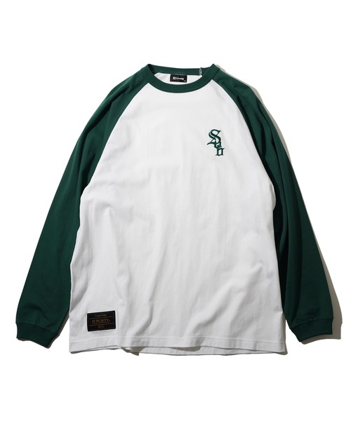 「Subciety」 長袖Tシャツ X-LARGE ネイビー メンズ_画像6