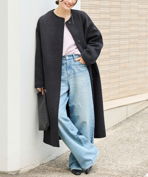 JOURNAL STANDARD（ジャーナルスタンダード） ノーカラーコート コート