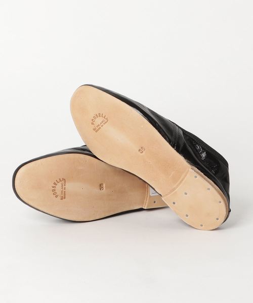 A.P.C. バレエシューズ パンプス BALLERINES PORSELLI/BLACK