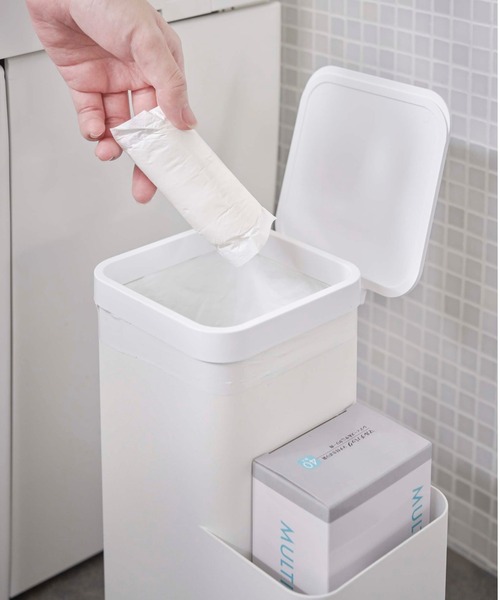 バス トイレ tower (タワー) 収納付きトイレポット