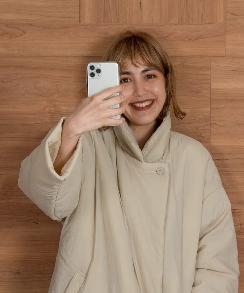 lawgy アウター vintage quilting coat レディース : ZOZOTOWN