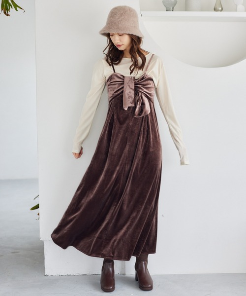 mysty woman（ミスティウーマン） 帽子 ハット アンゴラ風バケット