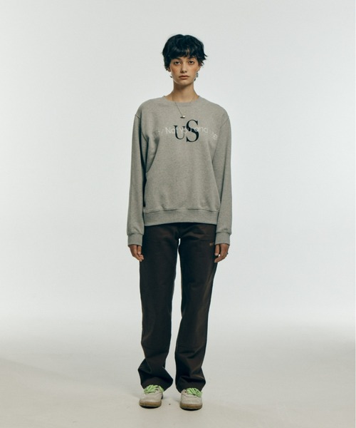 WHYNOTUS トレーナー スウェット A'GEM/9 × .kom「WHYNOTUS