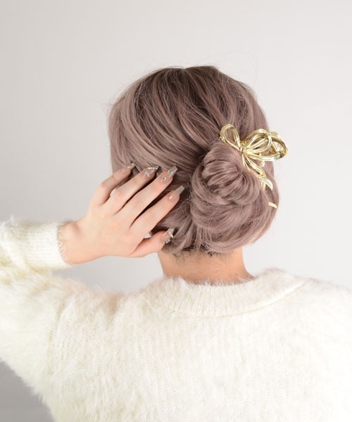【大人気】SELF PORTRAIT パールクリスタルリボン ヘアクリップ 楽天市場】楽天ランキング入賞♪ダブルリボンヘアクリップ