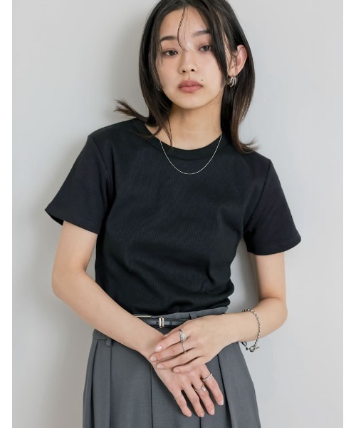 VALENTINO クルネックショトスリフニットTシャツ 【関税込】 クルーネックモールニット/ハンドウォッシャブル｜メンズ