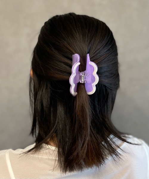 TONE（トネ） ヘアクリップ 「Kukulu TOKYO」なみなみ シルエット バイ
