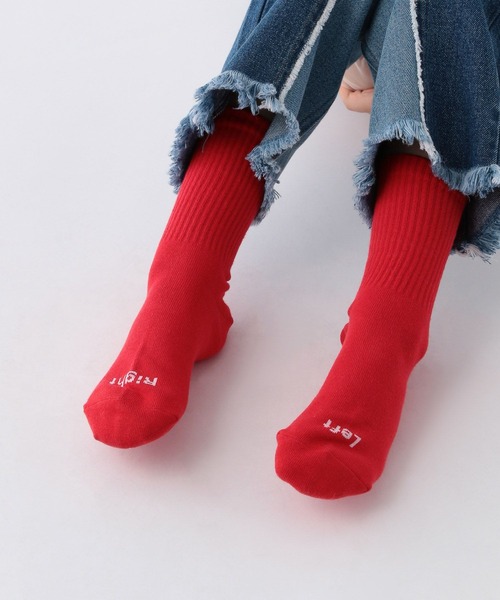 BAYFLOW 靴下 刺繍カラーソックス(KIDS) キッズ 子供 男の子