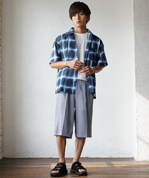 MinoriTY（マイノリティ） ワイドパンツ ハーフパンツ パンツ 短パン