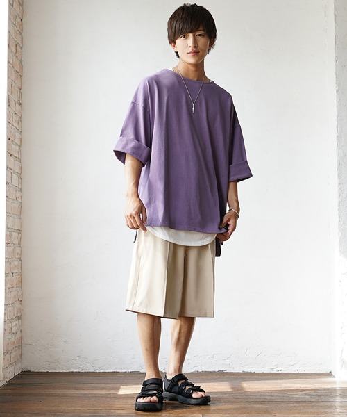 MinoriTY（マイノリティ） ワイドパンツ ハーフパンツ パンツ 短パン