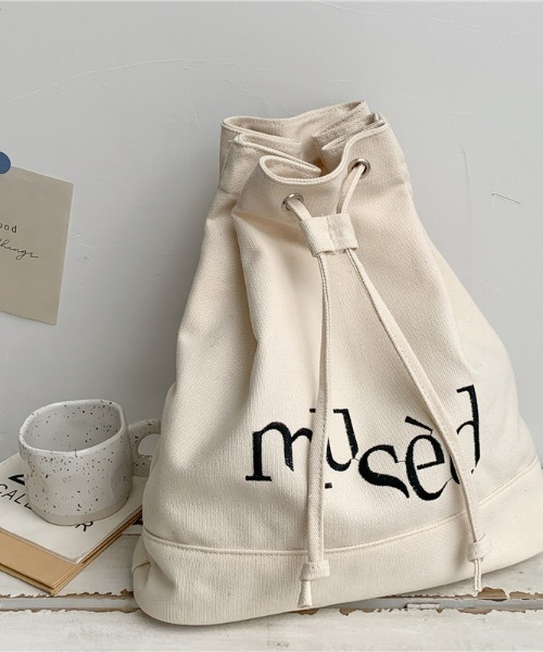LACーVERT デイバック リュック 「新色登場」musedキャンバス巾着