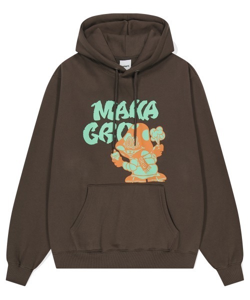 パーカー 「mahagrid/マハグリッド」MUSHROOM BOY HOODIE/マッシュルームボーイ フーディー レディース MAHAGRID パーカー 「mahagrid/マハグリッド」MUSHROOM BOY