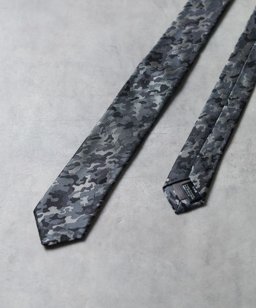 Pledge（プレッジ） ネクタイ CAMO Silk Nec Tie : ZOZOTOWN Yahoo!店 