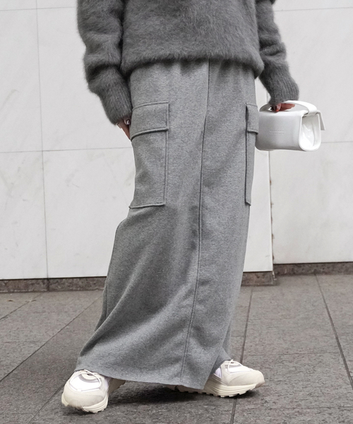 EVERYDAY I LIKE. スカート Warm Sweat Cargo Skirt : ZOZOTOWN Yahoo