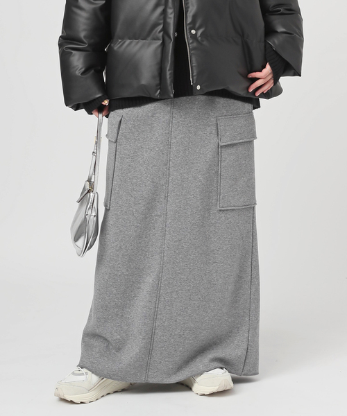 EVERYDAY I LIKE. スカート Warm Sweat Cargo Skirt : ZOZOTOWN Yahoo