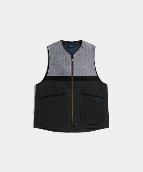 LAVENHAM（ラベンハム） ベスト ジレ SPLIT ZIP THROUGH DUBLIN MENS