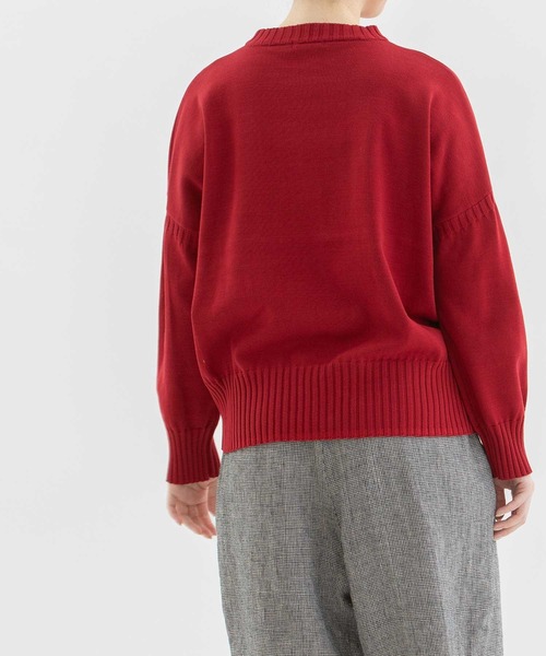ガンジーセーター　美品 MARNI マルニ ニット GCMG0246Q0 UFC316 レディース ダメージ