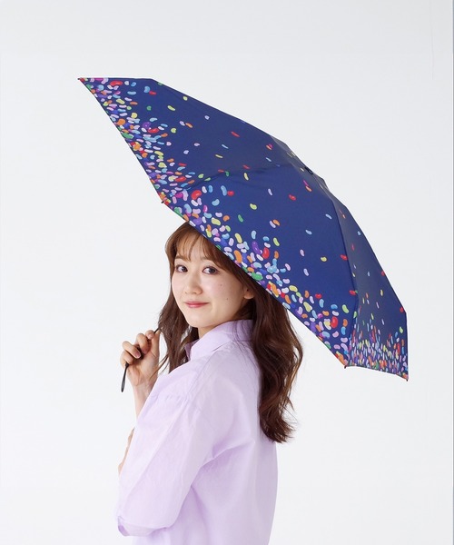 SAISON DE PAPILLON 折りたたみ傘 傘 晴雨兼用 レディース 花柄