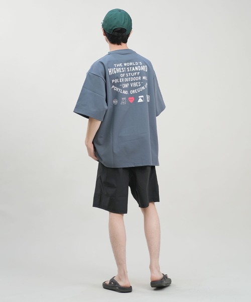 POLeR tシャツ 「ムラサキスポーツ限定」POLER/ポーラー 半袖T
