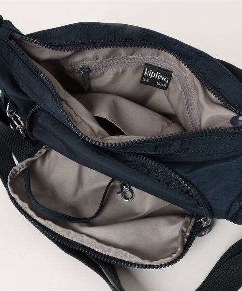 キプリング ネイビー ボディバッグ ジッパー付き キプリング ネイビー ボディバッグ ジッパー付き kipling
