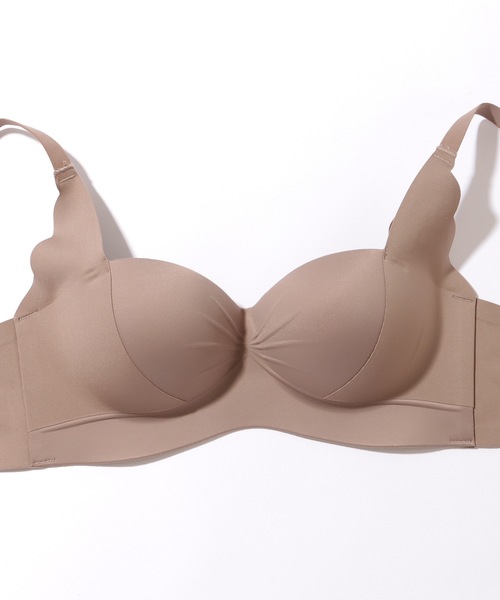 ステラマッカートニー　シルク　シェルスカラップ　ブラ&ショーツセット新品未使用 Lace Ladies ブラジャー ショーツセット サイド スカラップ 1/2