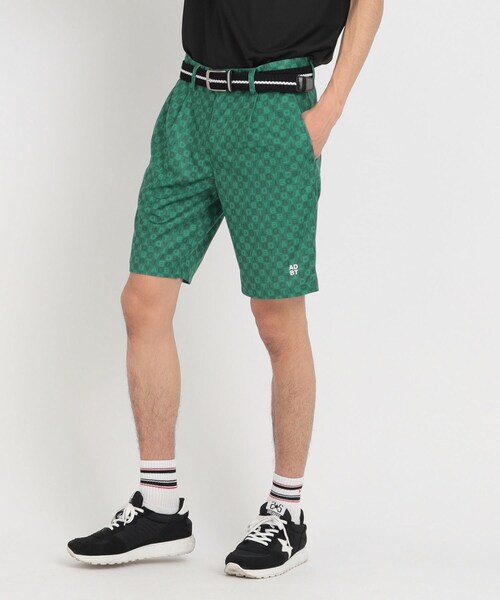 adabat ADBTロゴ ショートパンツ 新品タグ付き adabat パンツ 「ADBT」イニシャルロゴデザイン ショートパンツ