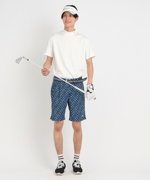 adabat パンツ 「ADBT」イニシャルロゴデザイン ショートパンツ