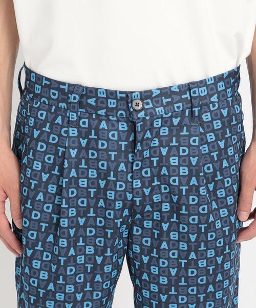 adabat パンツ 「ADBT」イニシャルロゴデザイン ショートパンツ