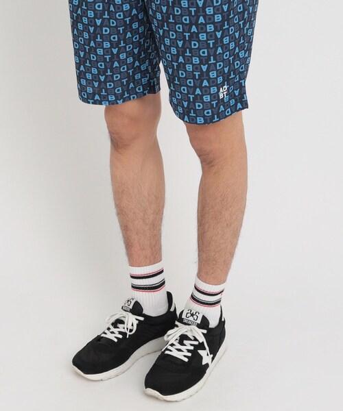 adabat ADBTロゴ ショートパンツ 新品タグ付き ADBT】イニシャルロゴデザイン ショートパンツ（ショートパンツ
