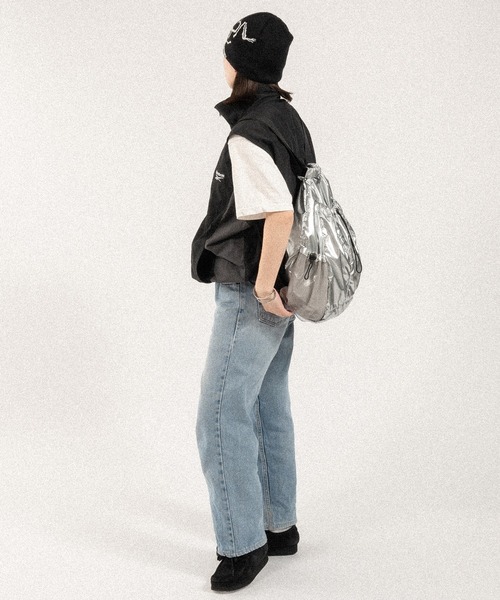 ペペジーンズ ナイロン 薄目 メッシュ リュックサック Perushu デイバック リュック ナイロン×メッシュ 3ポケット