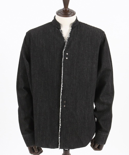 wjk reluxe シャツ ms5729-denim hook skipper shirt デニム