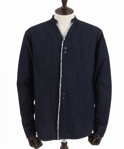 wjk reluxe シャツ ms5729-denim hook skipper shirt デニム