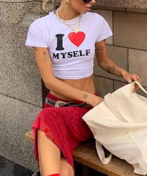 アイラブグアムTシャツ 男女120センチ 浅く