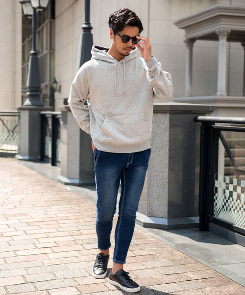 I ♥ Paris パーカー　dinoworks ポーカーズ カンティス 着用 DINOWORKS Paris Zip Up Hoodie D1-004 パリロゴラインストーン ジップ