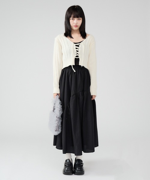 カーディガン RIBBON HIDE＆SEEK カーディガン レディース カーディガン リボンカーディガン レディース : ZOZOTOWN Yahoo