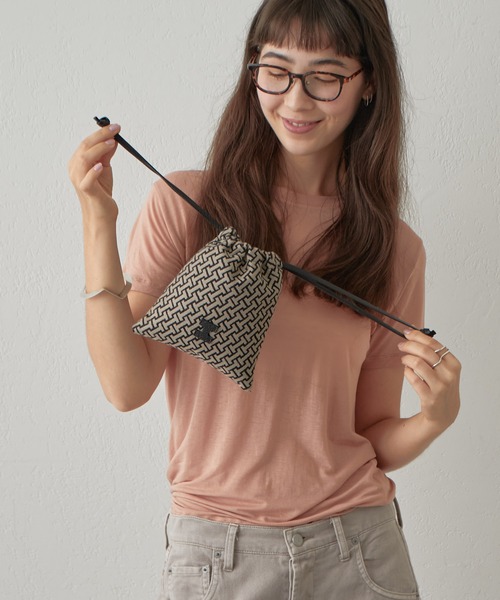 IACUCCI ポーチ モノグランマ JACQUARD/CERVO レディース
