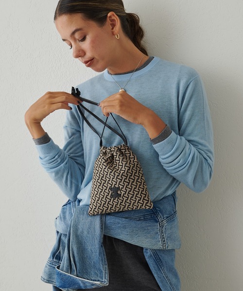 IACUCCI ポーチ モノグランマ JACQUARD/CERVO レディース