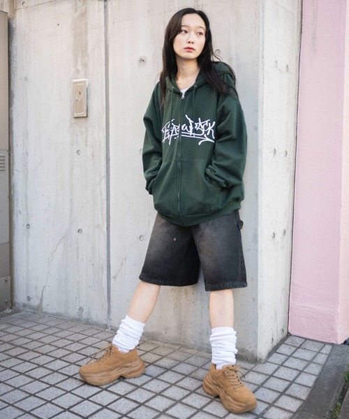 WEGO（ウィゴー） パーカー WEGO/ワッペンロゴジップパーカー メンズ