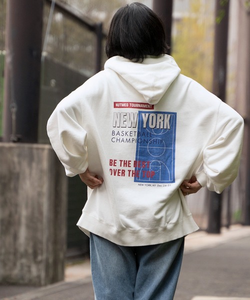 NO NEED（ノーニード） パーカー 「NUTMEG/ナツメグ」NEWYORKパーカー