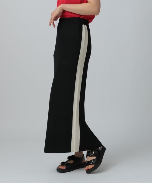 LEPSIM（レプシィム） スカート 14ゲージアソート柄ニットスカート