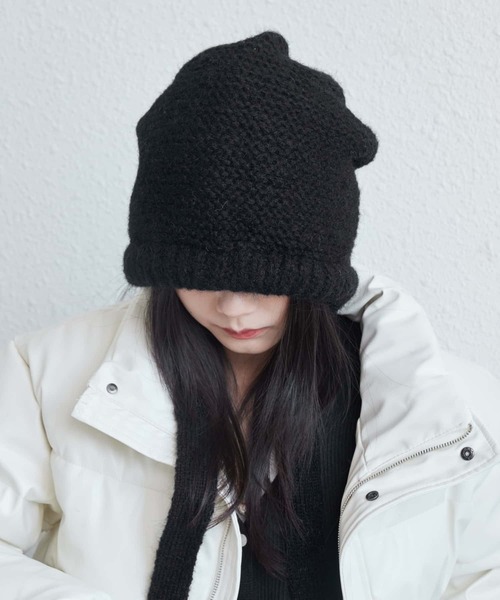 GALLOガッロ マルチストライプ　ロングホーズ & カシミヤニット帽 セット 2WAYニットバイザーキャップ(BLACK WORKS) GM9119 | がまかつ