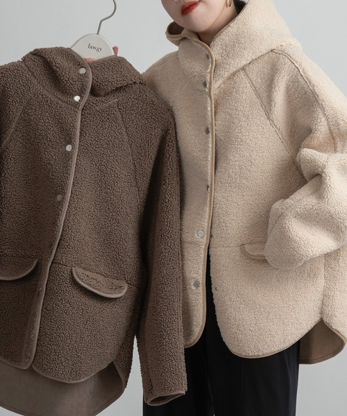 lawgy（ラウジー） コート FREE ブラウン レディース : ZOZOTOWN Yahoo