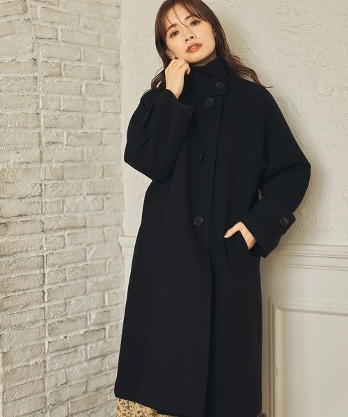 「mysty woman」 チェスターコート MEDIUM ブラウン レディース_画像6