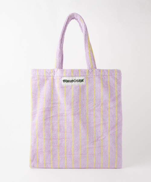 green label relaxing トートバッグ 「BONGUSTA」ストライプ