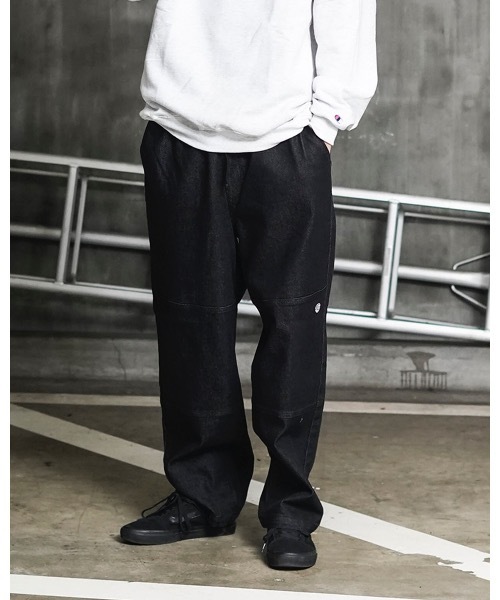 ELEMENT（エレメント） ワイドパンツ ジーンズ メンズ SHOD PANTS 