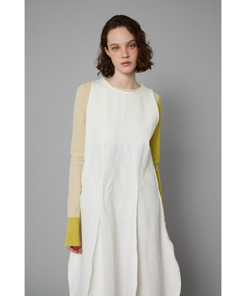 HeRIN.CYE ワンピース Ponte docking wave dress ポンチ