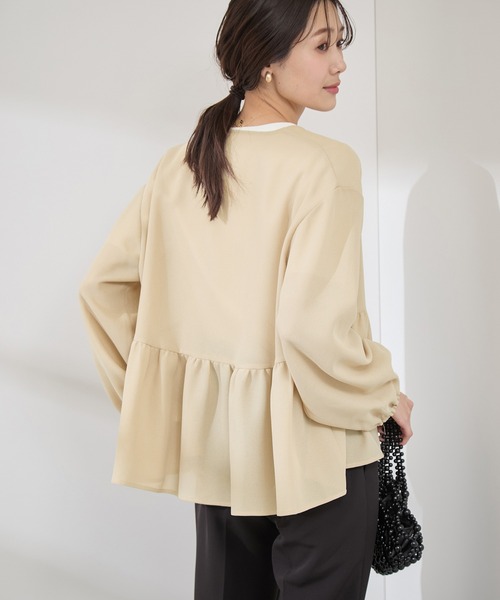 ROPE' PICNIC（ロペ ピクニック） ブルゾン アウター メッシュペプラム