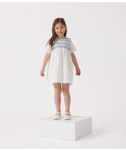 PETIT BATEAU（プチバトー） ワンピース 半袖ワンピース キッズ 子供服 