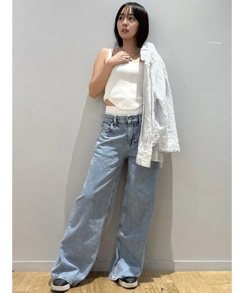 MOUSTY デニムパンツ MOUSSY ジーンズ デニム デニムパンツ HW NOTCH STRAIGHT
